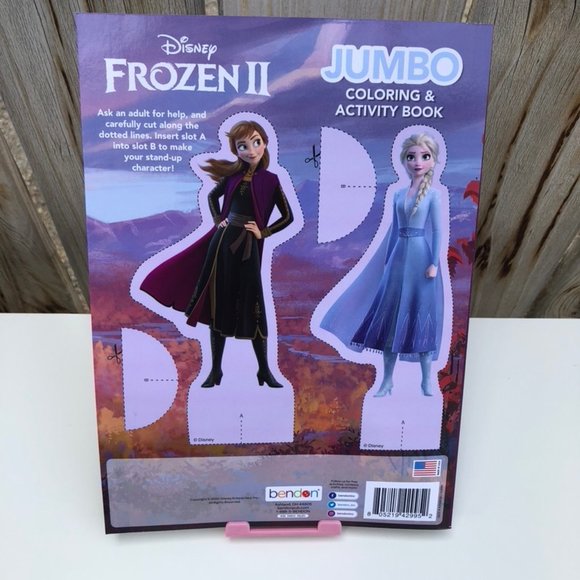 Ana & Elsa Disney Coloring & Activity Book for Kid - Picture 4 of 4